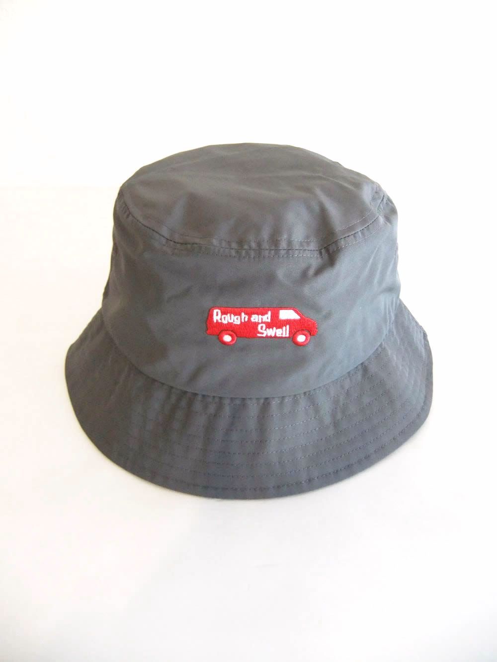 RED BUS HAT   (チャコールグレー)  ロゴ入り ハット    RSA-26009