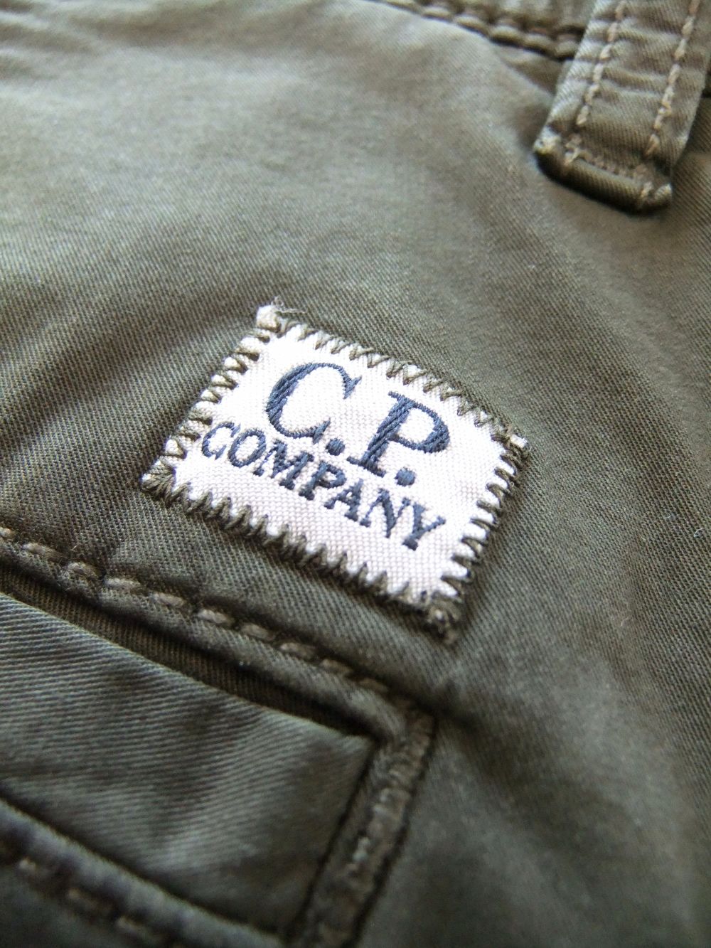 Stretch twill Garment Dyed Cargo Shorts   ハーフカーゴパンツ  (カーキ)  10CMBE274A
