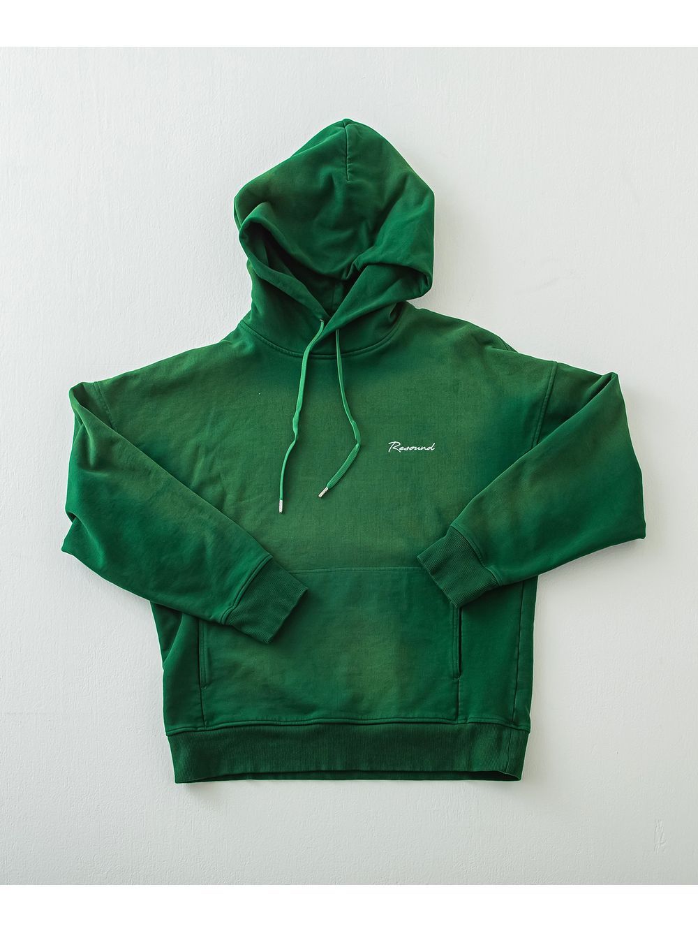 VINTAGE loose hoodie  (グリーン)  度詰め裏毛ヴィンテージルーズパーカー