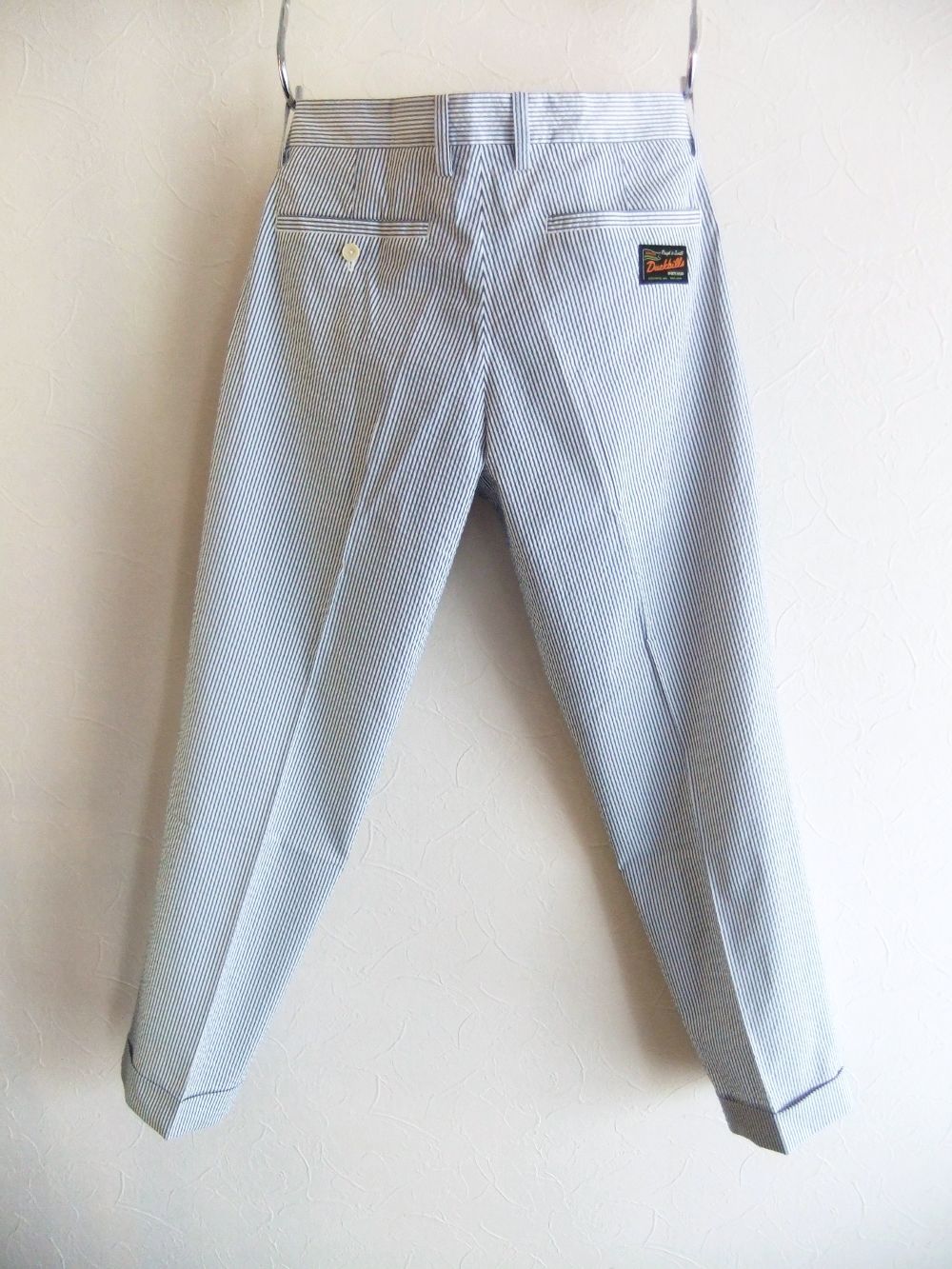 BOSTON PANTS  ストレッチ ストライプ柄 パンツ   RSM-24077