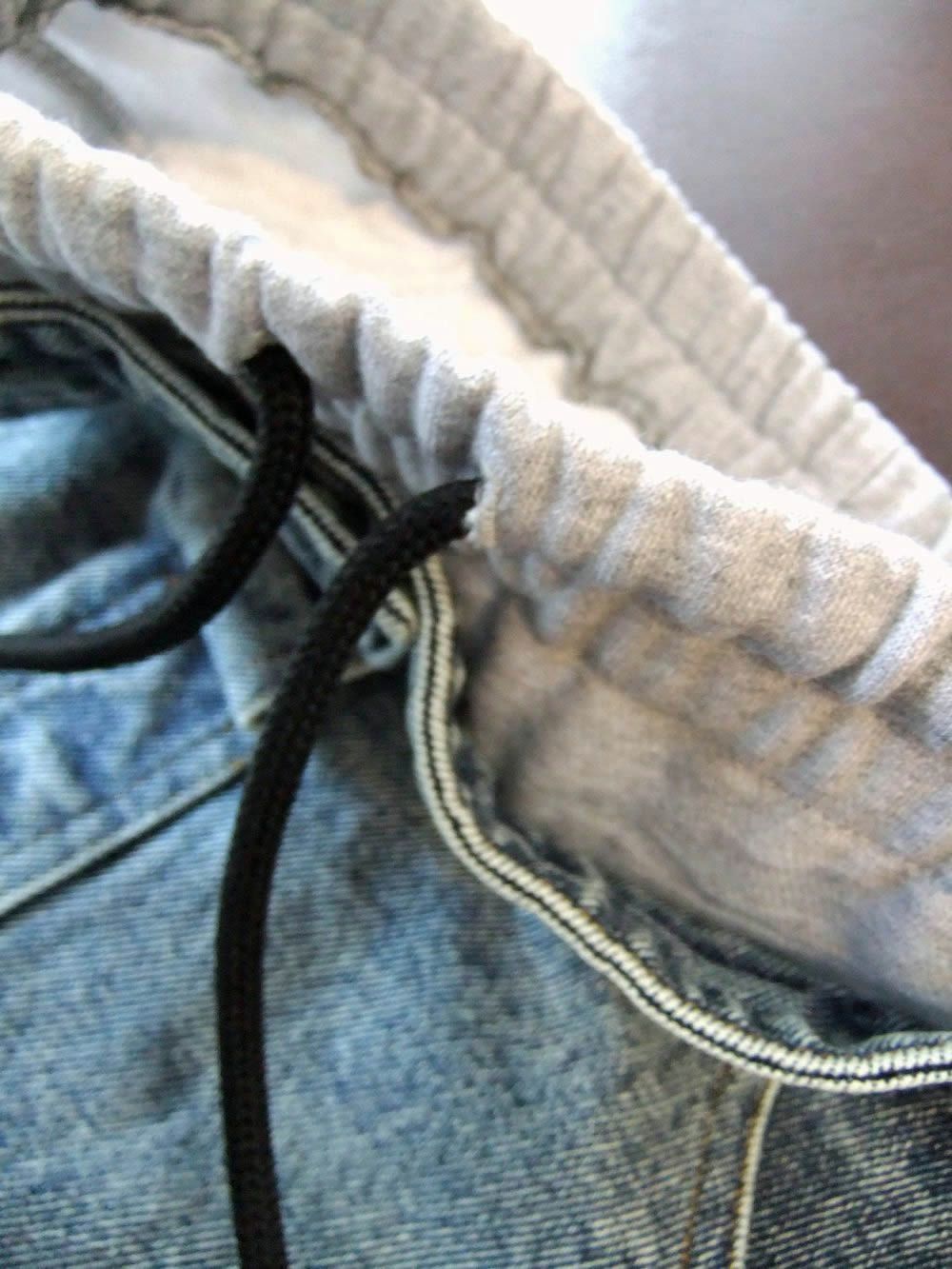 デニム ドッキング ロング Aラインスカート   MMA133SEA