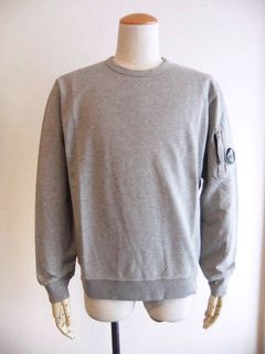 LIGHT FLEECE CREWNECK SWEATSHIRT  (グレー) クルーネック スウェットシャツ