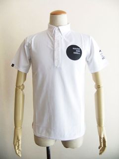 MOON POLO (ホワイト)   半袖B.D.ポロ  RSM-24005