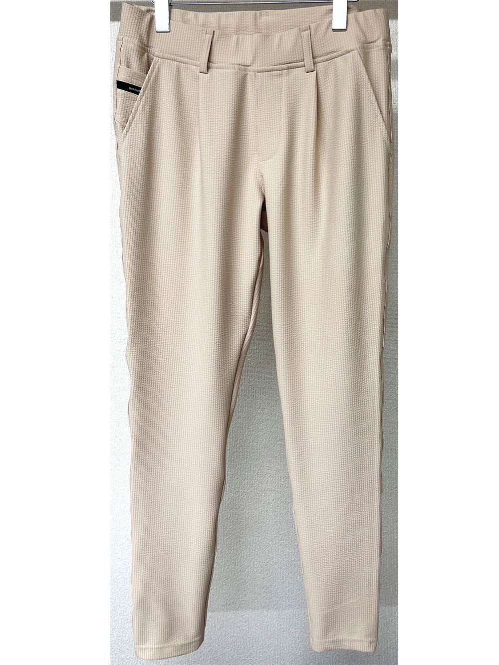 CHRIS EASY TUCK PANTS スラックス イージー タックパンツ (ベージュ)