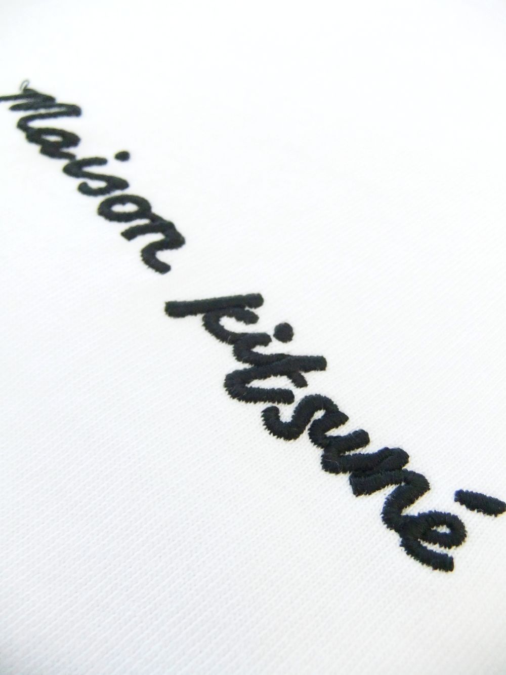 MAISON KITSUNE EMBROIDERY OVERSIZE T-SHIRT  リラックスド Tシャツ