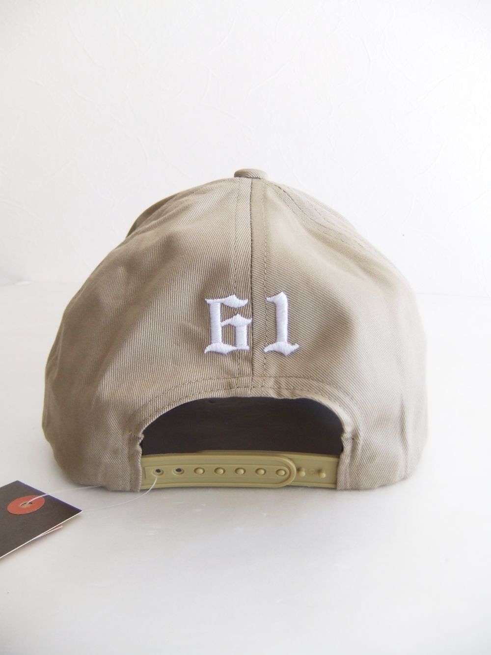 DUCKBILLS TOUR CAP   ( ベージュ )  ロゴ入りキャップ  RSA-22005