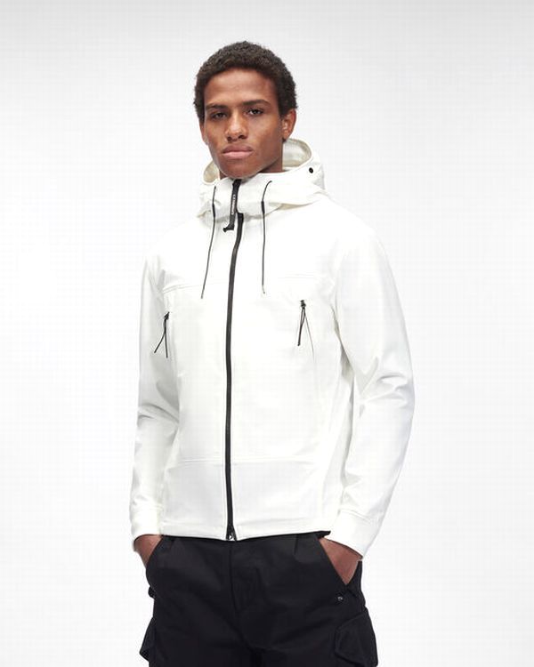 C.P. SHELL-R GOGGLE JACKET   ソフトシェル ジップアップ ブルゾン