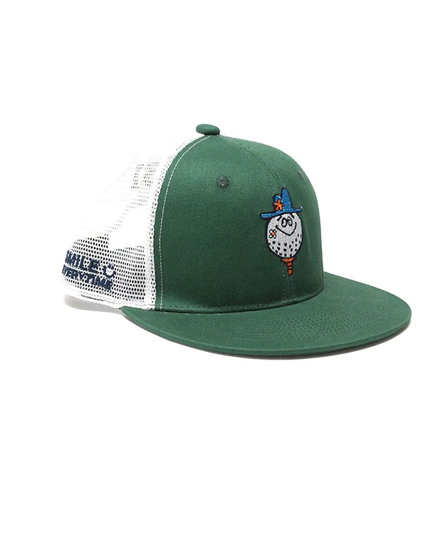 Mr. BOGEY MESH CAP  (グリーン)   ロゴ入りキャップ    RSA-25007