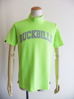 DUCKBILLS MOCK  (イエロー)  モックネック 半袖ポロシャツ RSM-23030