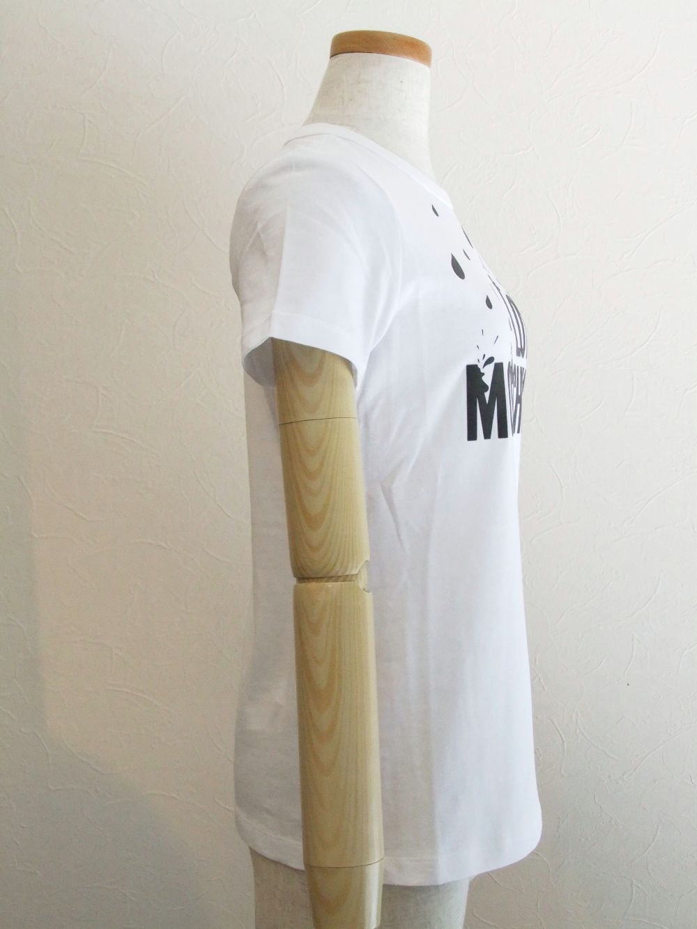 レインロゴ プリント Tシャツ   W4F731L-M3876