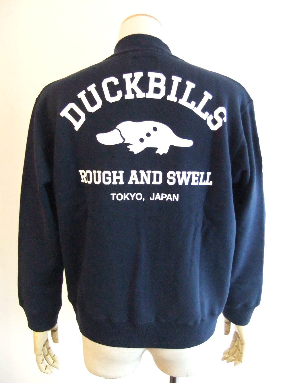 rough & swell - DUCKBILLS TRACK TOP ロゴ入り トラックジャケット