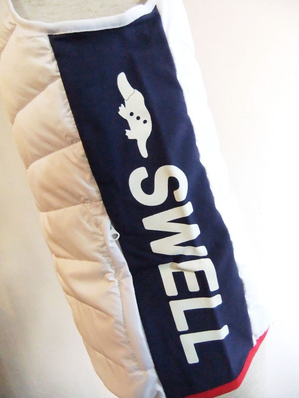 JASPER VEST ( ホワイト )  フード付きダウンベスト    RSM-21247