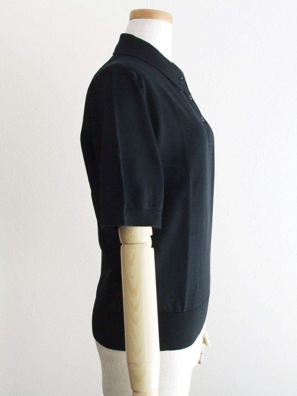 《LADIES》 S4604  30G  コットン 半袖 ニット ポロシャツ COMMON FIT