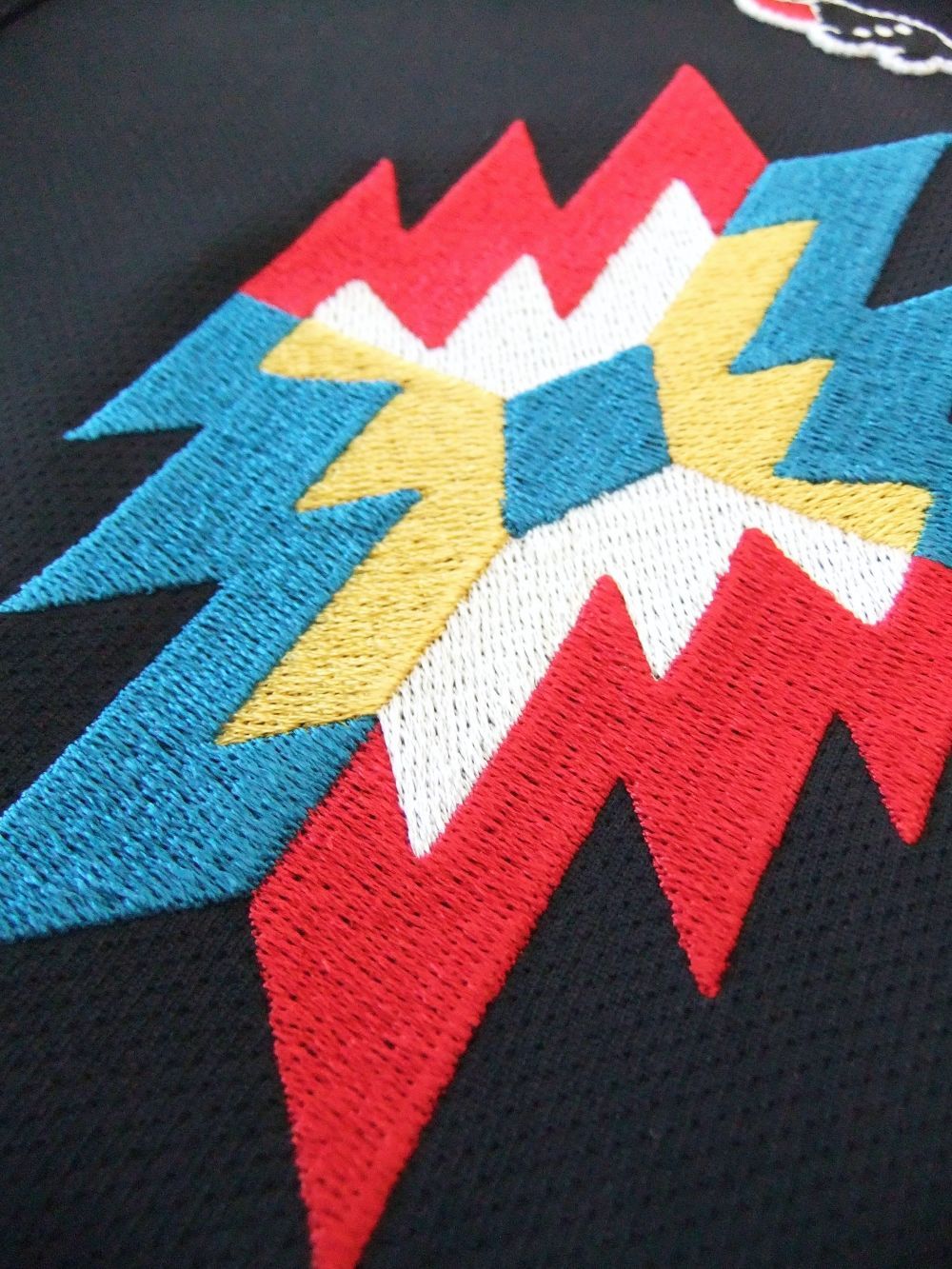 rough & swell - GERONIMO POLO オルテガ柄刺繡 半袖BDポロ