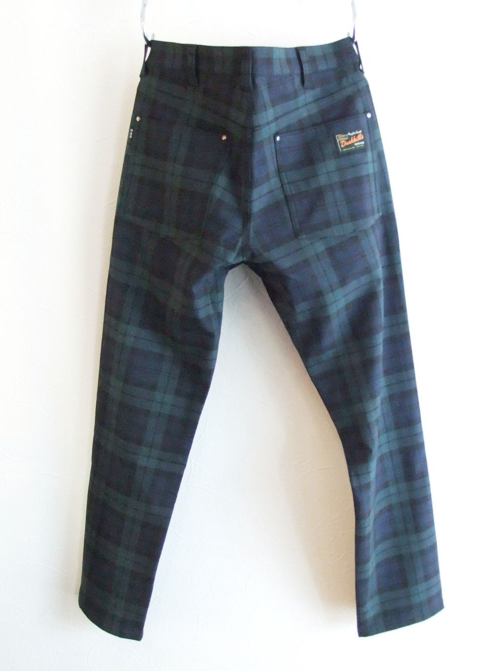 WILLIAM PANTS (ブラックウオッチ)  ストレッチ チェック柄パンツ   RSM-22258