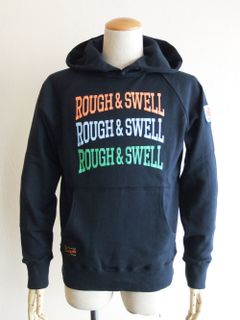 SANTA MONICA HOODIE   ロゴ入り フーディ (ネイビー)   RSM-22239