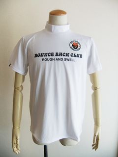 BBC MOCK   (ホワイト)  半袖モックネック シャツ  RSM-25033