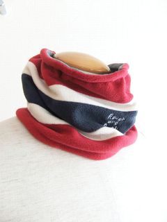 COLLEGE  NECK WARMER ( レッド )  フリース ネックウォーマー RSA-23211