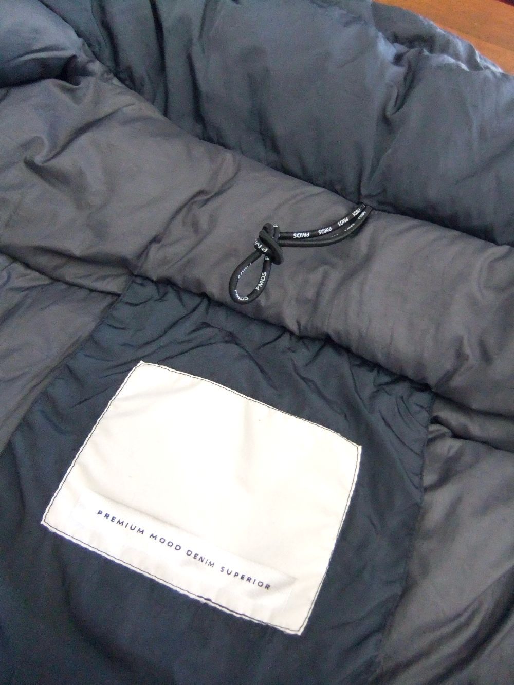 ANORAK  フード 取り外し付き ダウンブルゾン