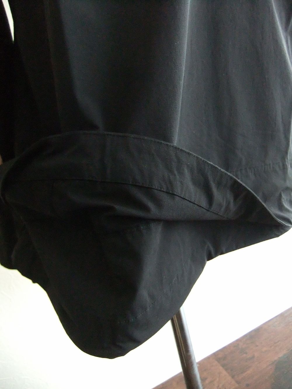 NYLON STRETCH DOUBLE HOODIE   ナイロン ストレッチ フーディ