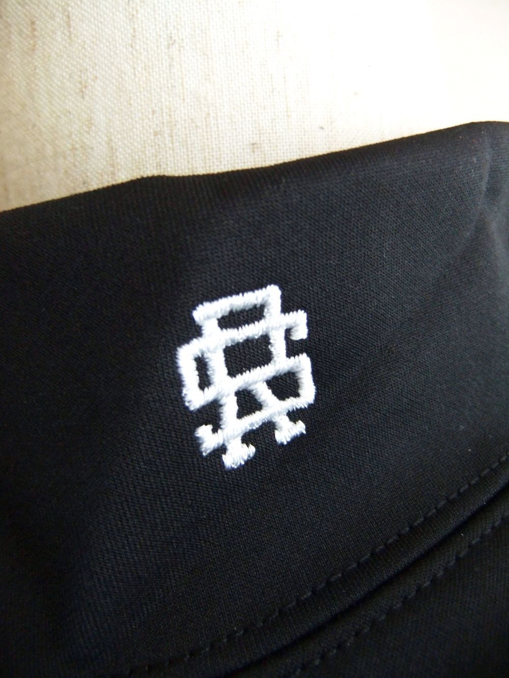 BUDDY HOT MOCK   ロゴ入り裏起毛 モックネック (ブラック)  RSM-24222