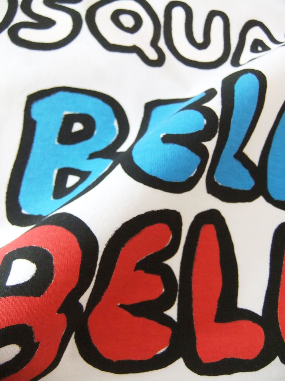 DSQUARED2◆Bello Bello コットン Tシャツ 2色展開 送料込 DSQUARED2◇Bello Bello コットン Tシャツ 2色展開 送料込