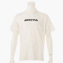 MENS TIE DYE HIGH NECK RELAXED FIT （ホワイト）  タイダイ柄 モックネック