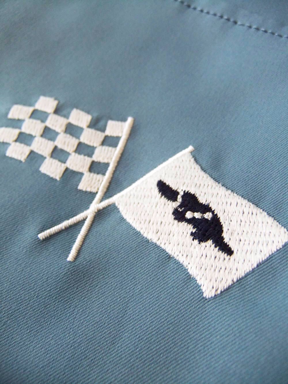 RACING NORMANDY    裏フリース パンツ  (ブルー)   RSM-25274