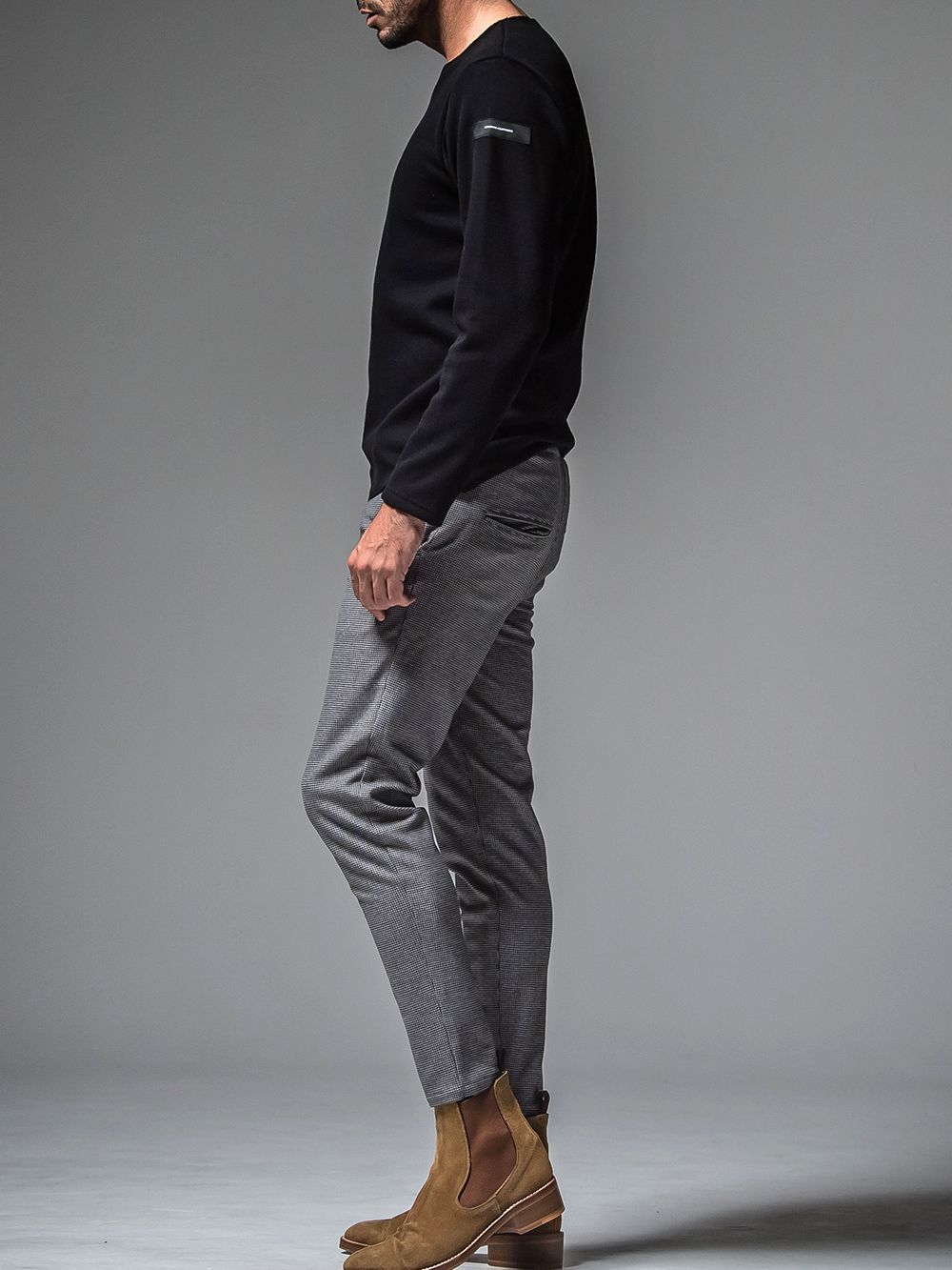 VELOURS FLEECE NEO THERMAL  (ブラック)  カットオフ ハニカム サーマル