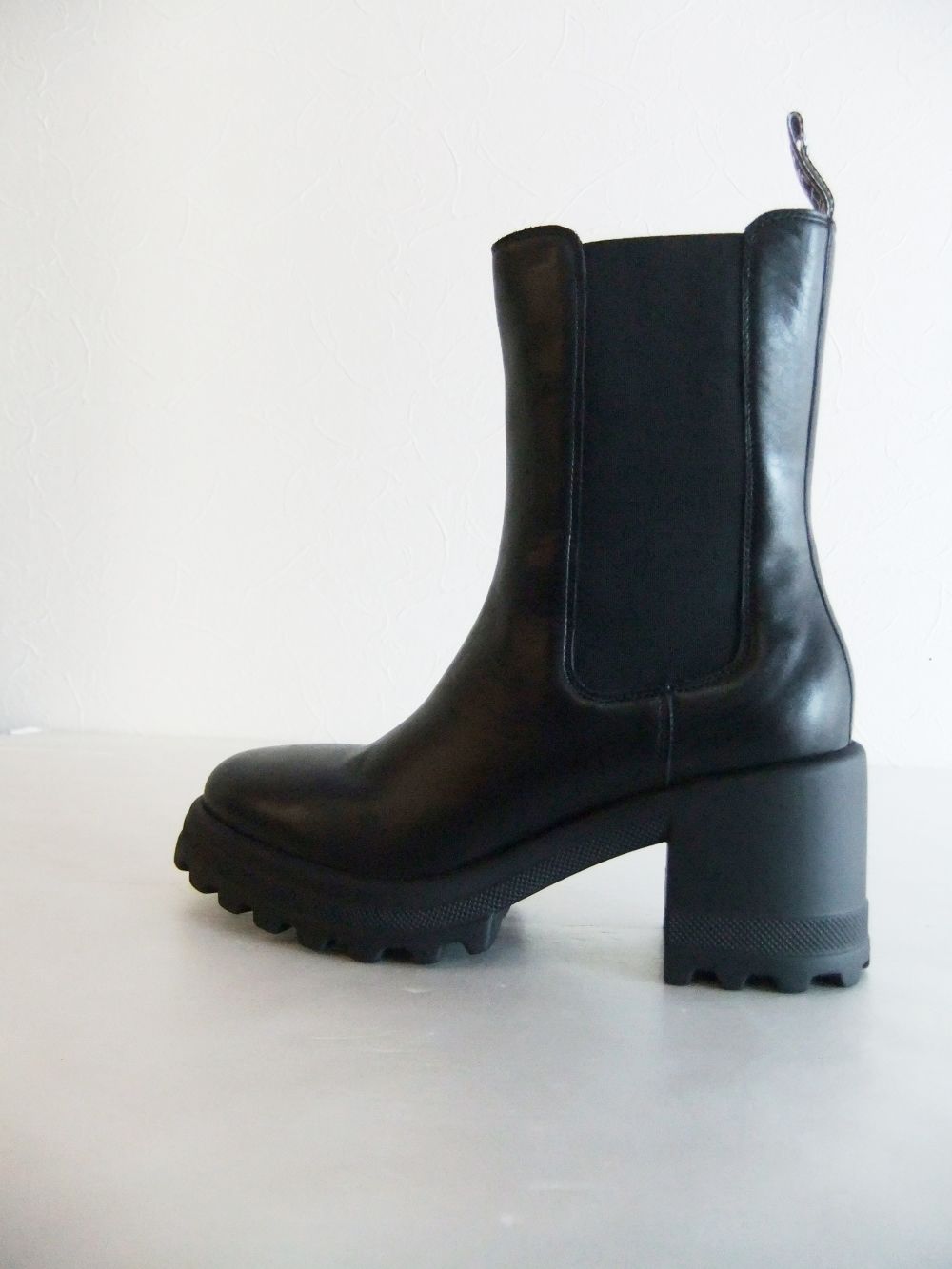 〈LADIES〉 CLAIRE  ナッパレザー ブーツ   0A01