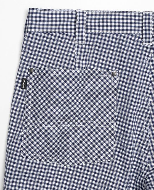 BIRMINGHAM SHORTS  ストレッチ ハーフパンツ ( ネイビー )