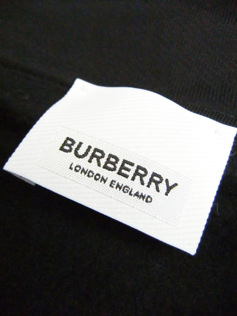 BURBERRY - LETTER GRAPHIC COTTON BLEND HOODIE モノグラムモチーフ 
