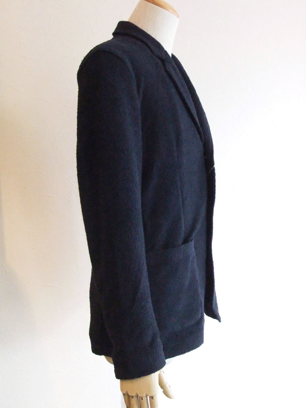 NAVY PATCH JACKET   パイル ジャケット ( ネイビー )