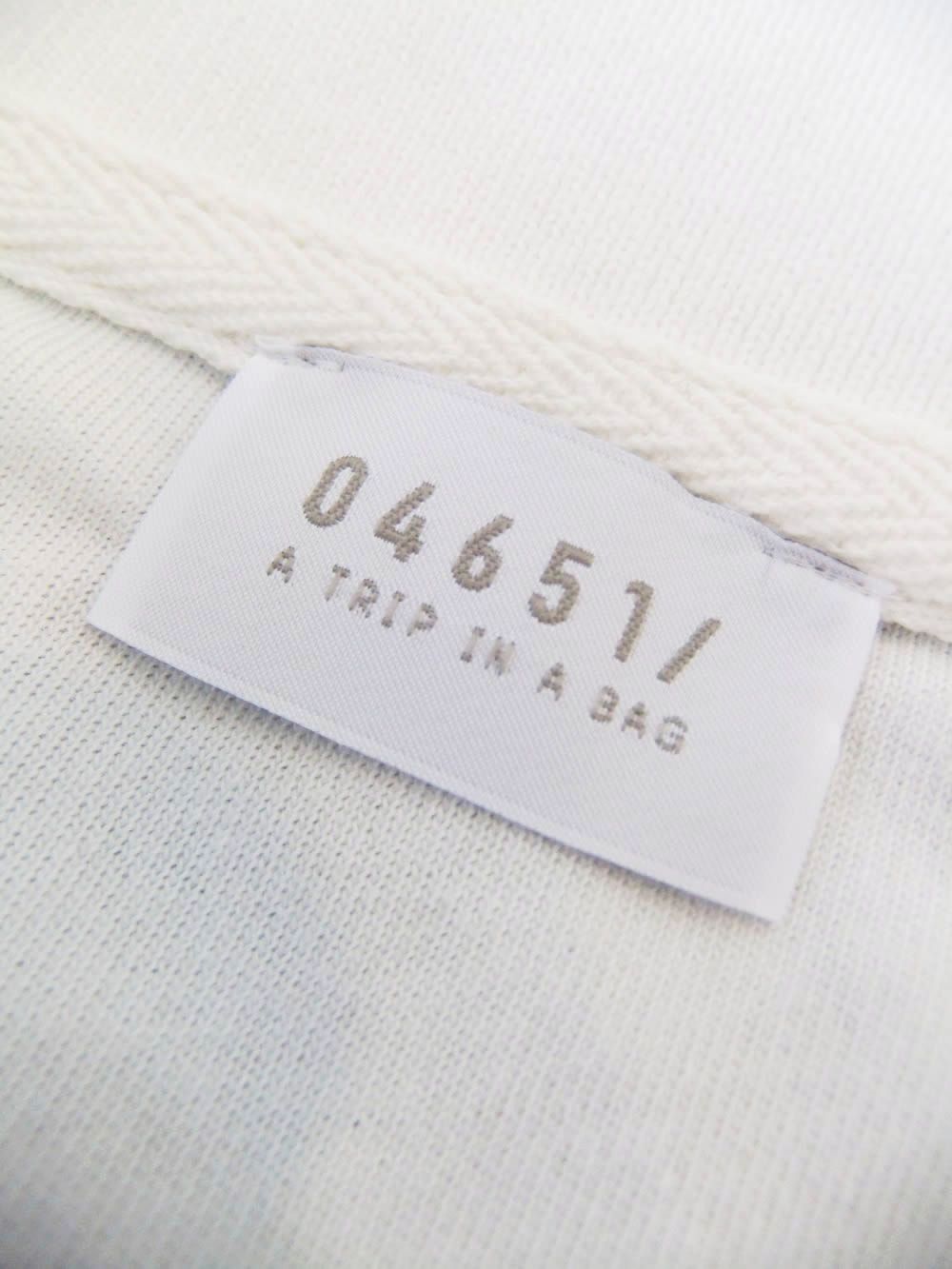 TERRY JOHNNY    パイル S/S スキッパー ポロ  (ホワイト)