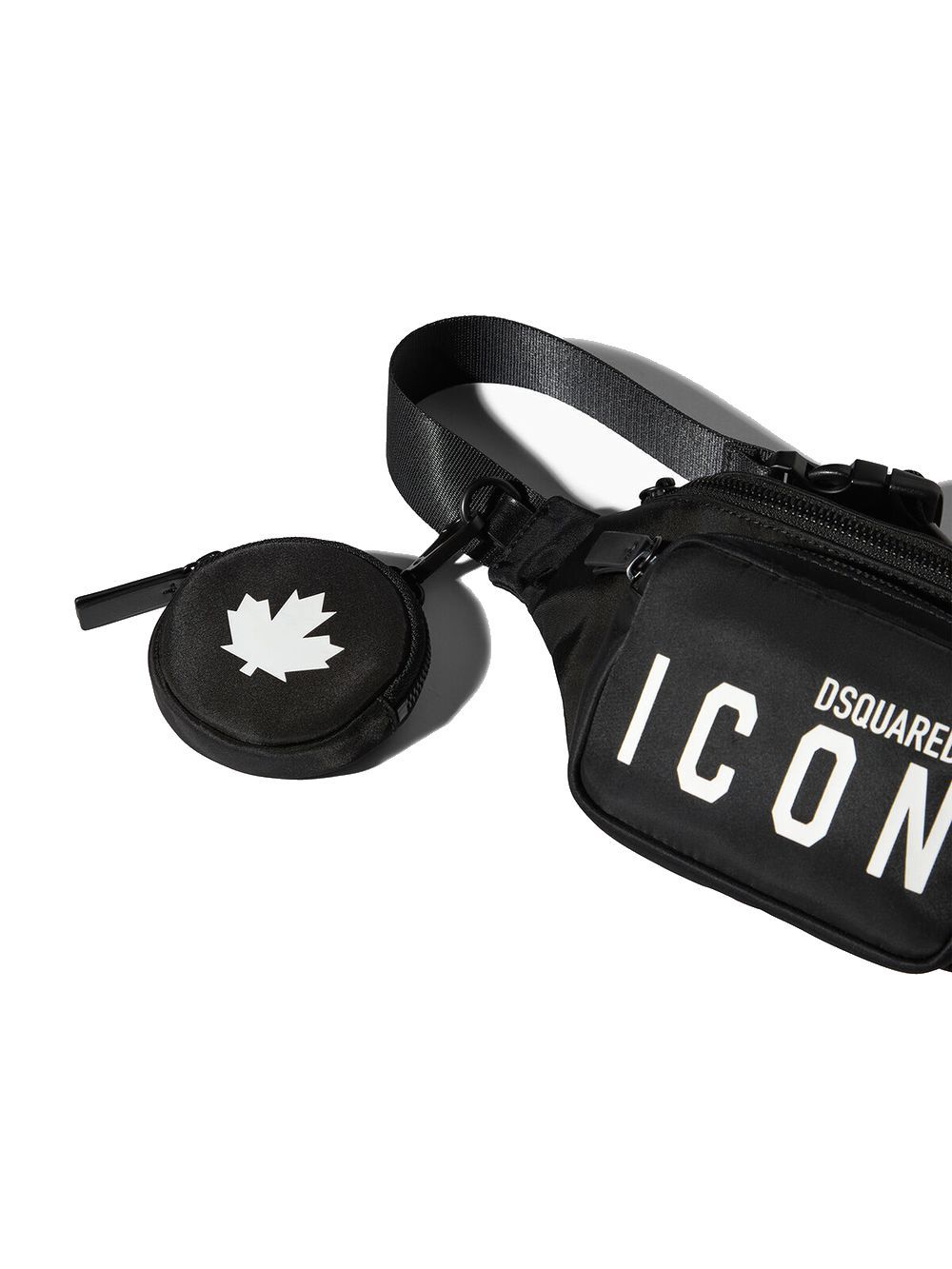 BE ICON BELT BAG   ICON ロゴ  レザー ミニウエストバッグ