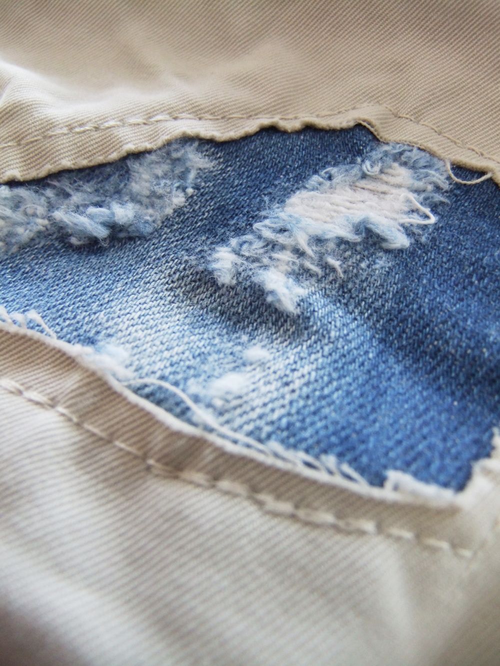 Cotton Twill  Cargo   ダメージ カーゴパンツ  S74KB0532