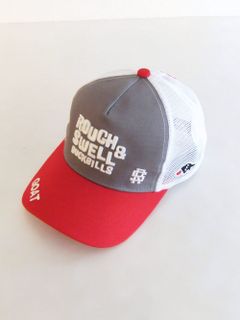 TRUCKER CAP 2 ( グレー ) ロゴ入りキャップ RSA-21001