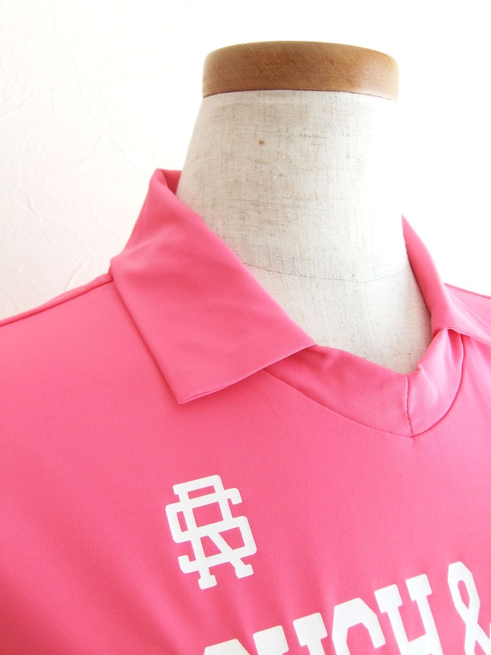 【LADIES】DUCKBILLS SKIPPER W.  (ピンク)   半袖スキッパーポロ  RSL-21012