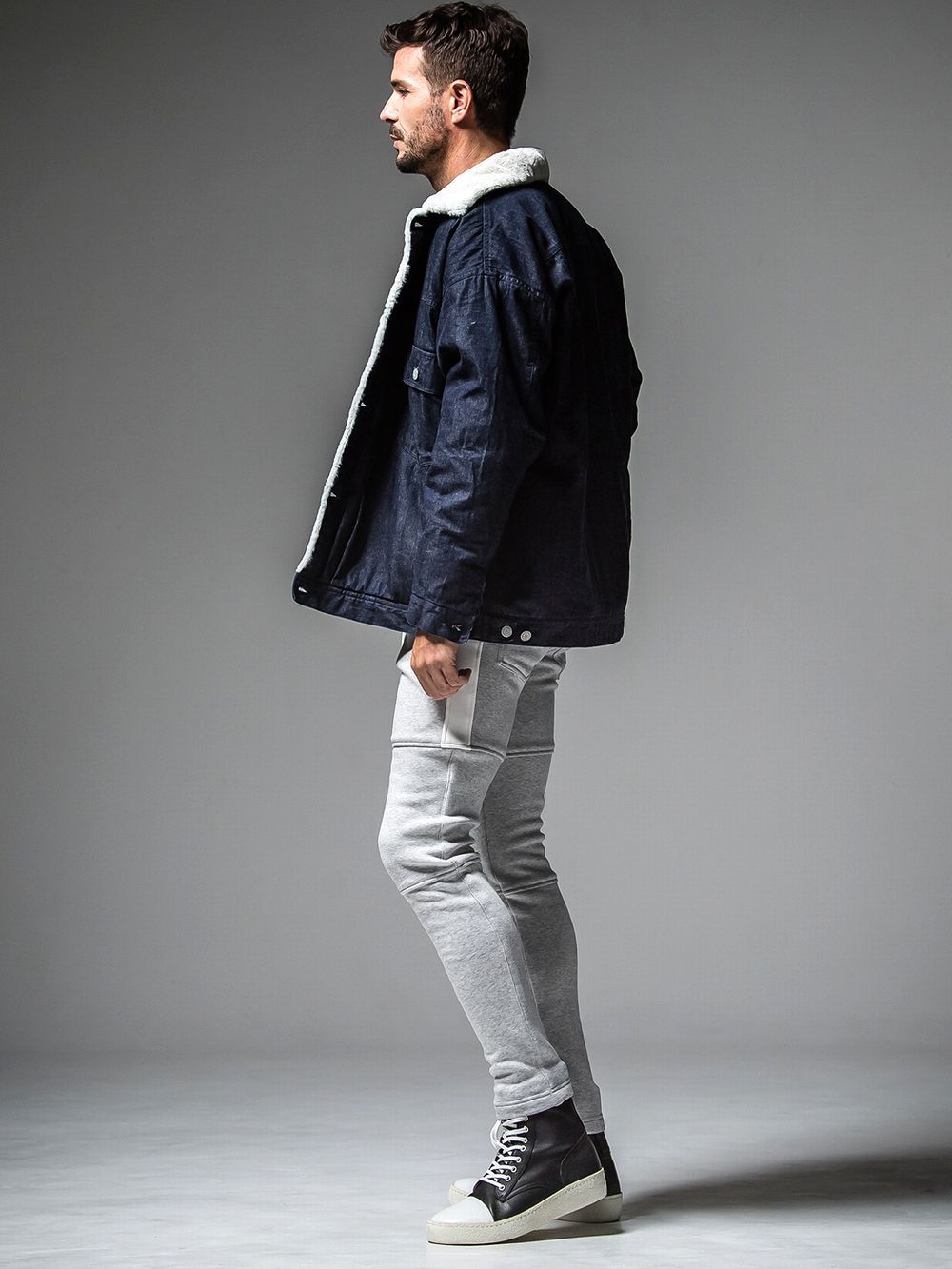Velours fleece SLASH LINE PT   スラッシュラインパンツ