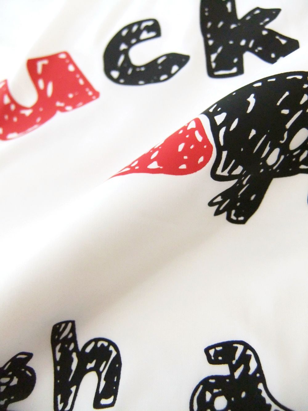 DOODLE SWEAT  プリント入り スウェットシャツ   RSM-24206