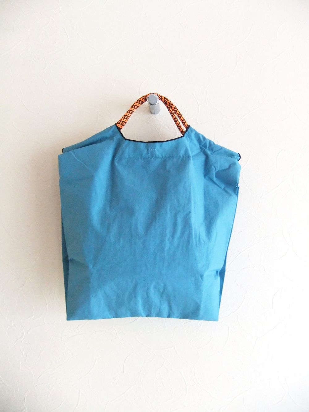 【MICALLE MICALLE Account】 HOMMAGE  NO5 TOTE BAG  (ブルー)  オマージュ トートバッグ   MAB106GDE