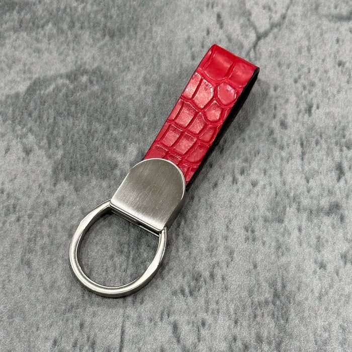 LE'SAC  クロコダイル キーホルダー  (レッド)   D284