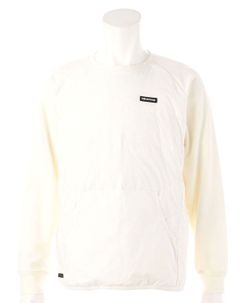 MENS TAION DOWN CREW NECK （ホワイト）  TAION × ダウン プルオーバ