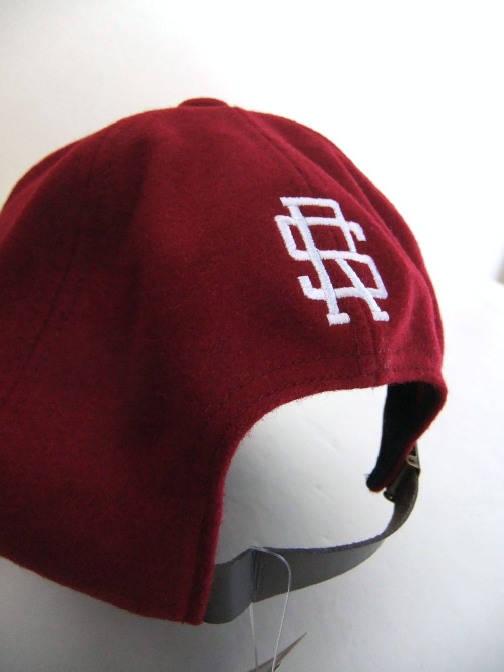 FLANNEL B.B Cap 3   ロゴ入りキャップ ( バーガンディ ) RSA-20203