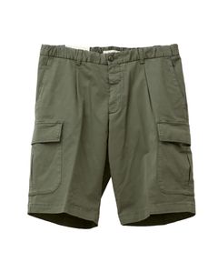 BRIGLIA 1949 NEWPORT   コットンストレッチ スリムカーゴ ショーツ