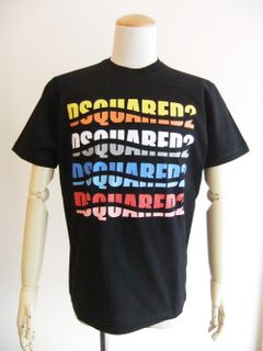 D2 COLOR WAVE COOL T-SHIRT （ブラック） ロゴプリント Tシャツ  S74GD1092