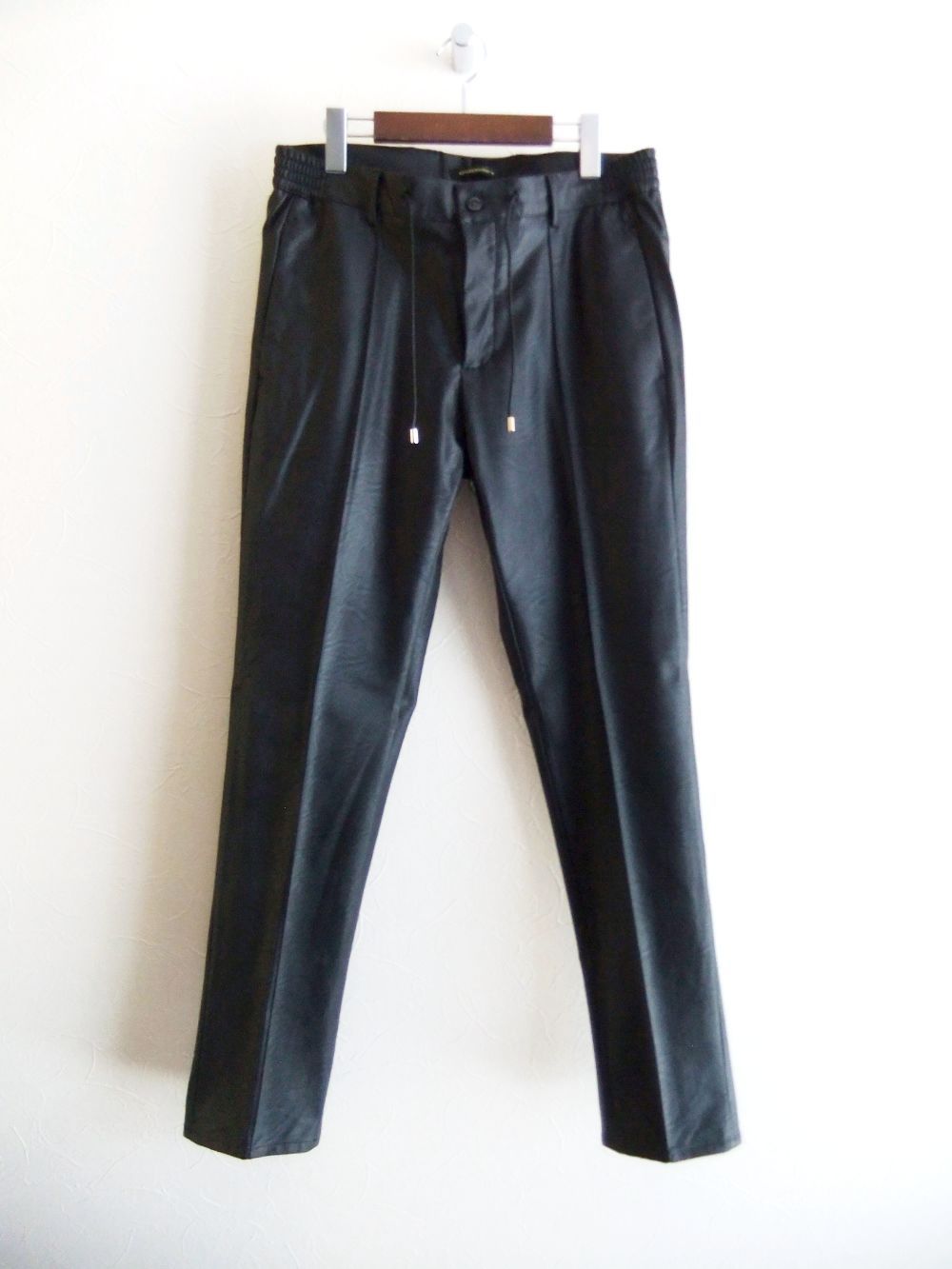 MASACCIO / GOLD   フェイクレザー ストレッチパンツ  A5419