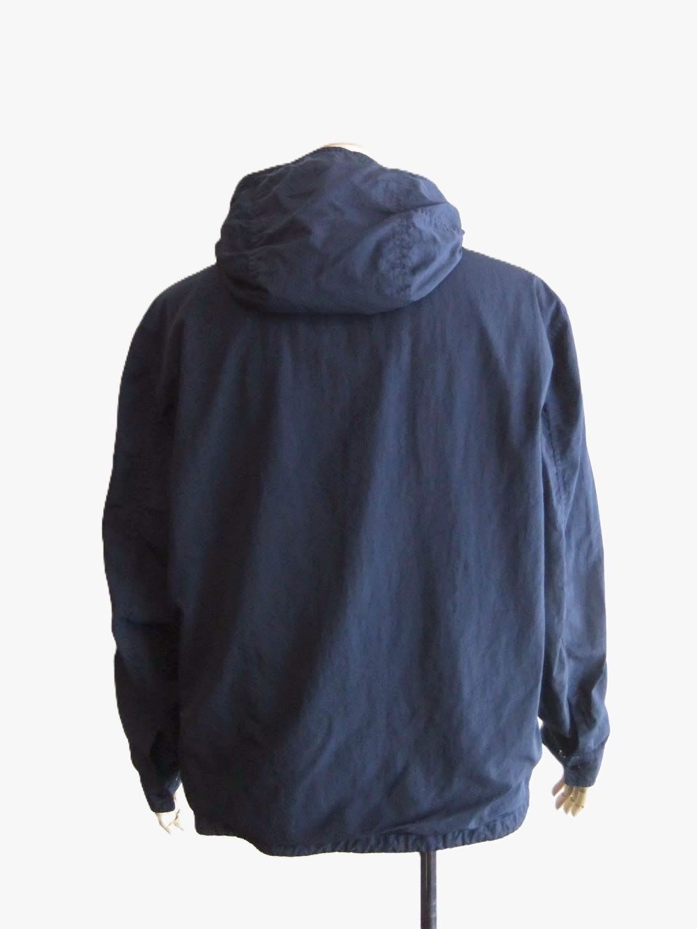 T-ST NYLON HOODED LENS OVERSHIRT  (ネイビー) ジップアップ パーカー ブルゾン