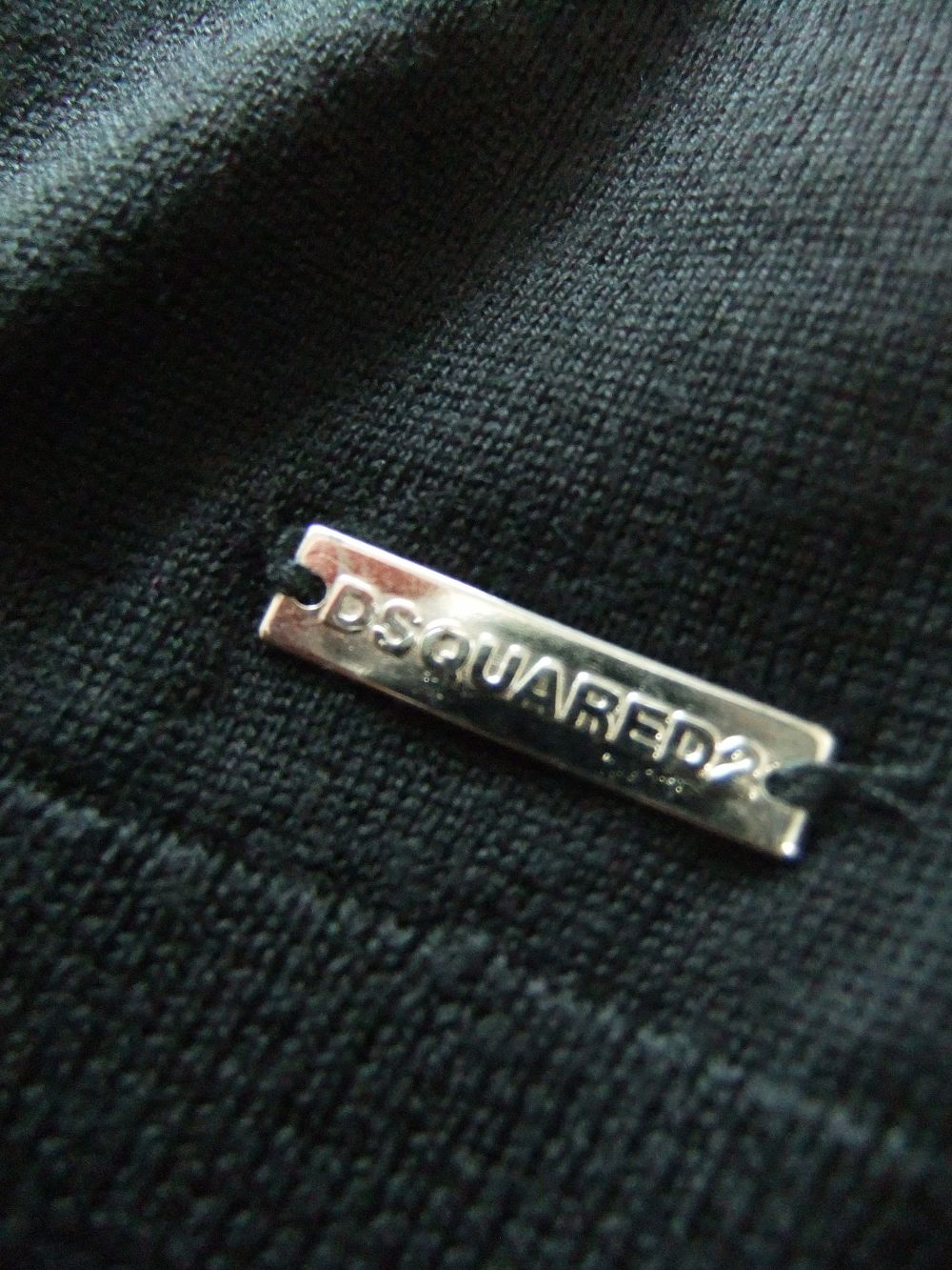 D2 ROUND NECK PULLOVER  ウール ロゴ クルーネックセーター  S74HA1293