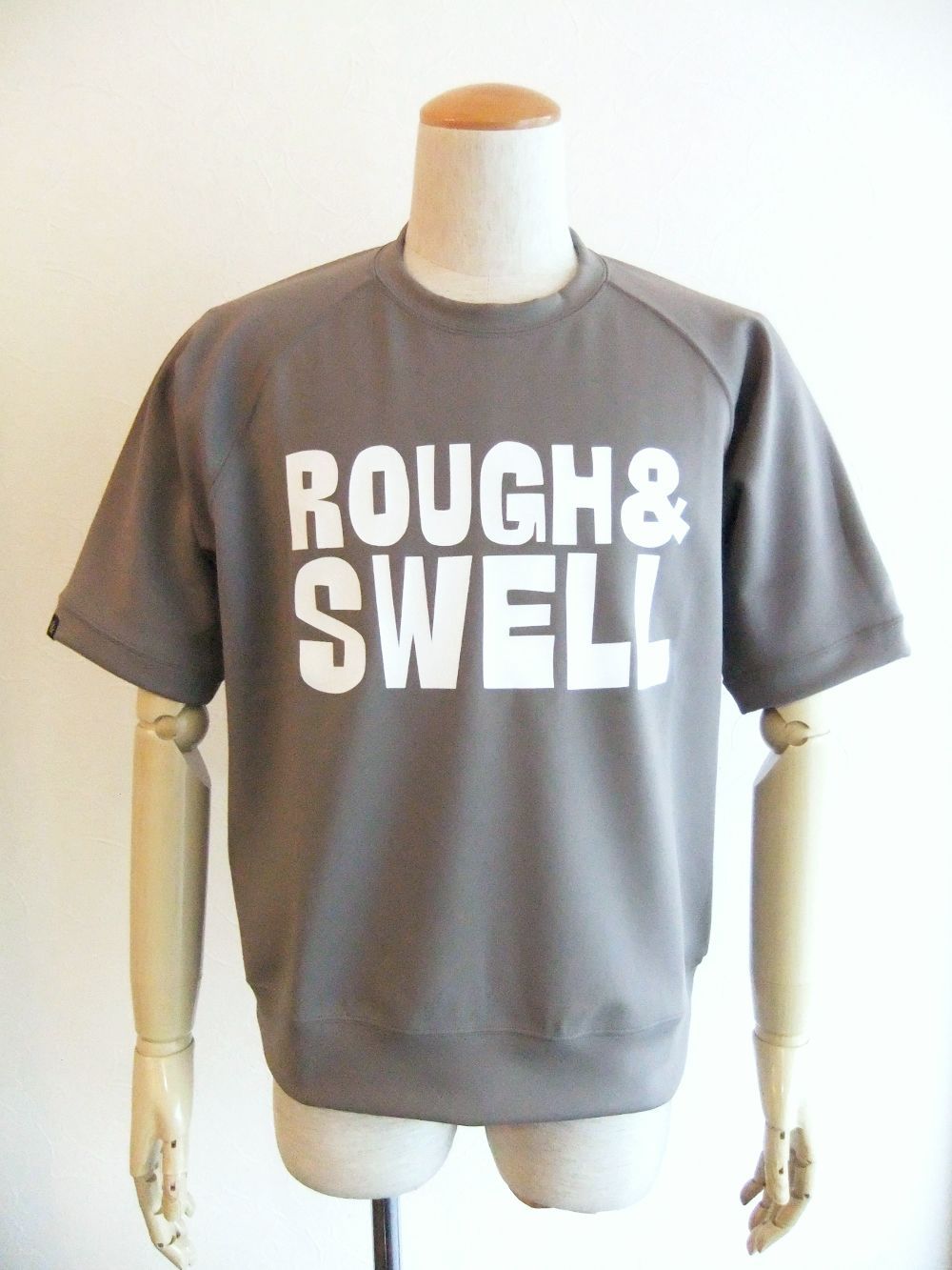rough & swell - RUGGED SWEAT ロゴ入り 半袖 スウェット RSM-24043